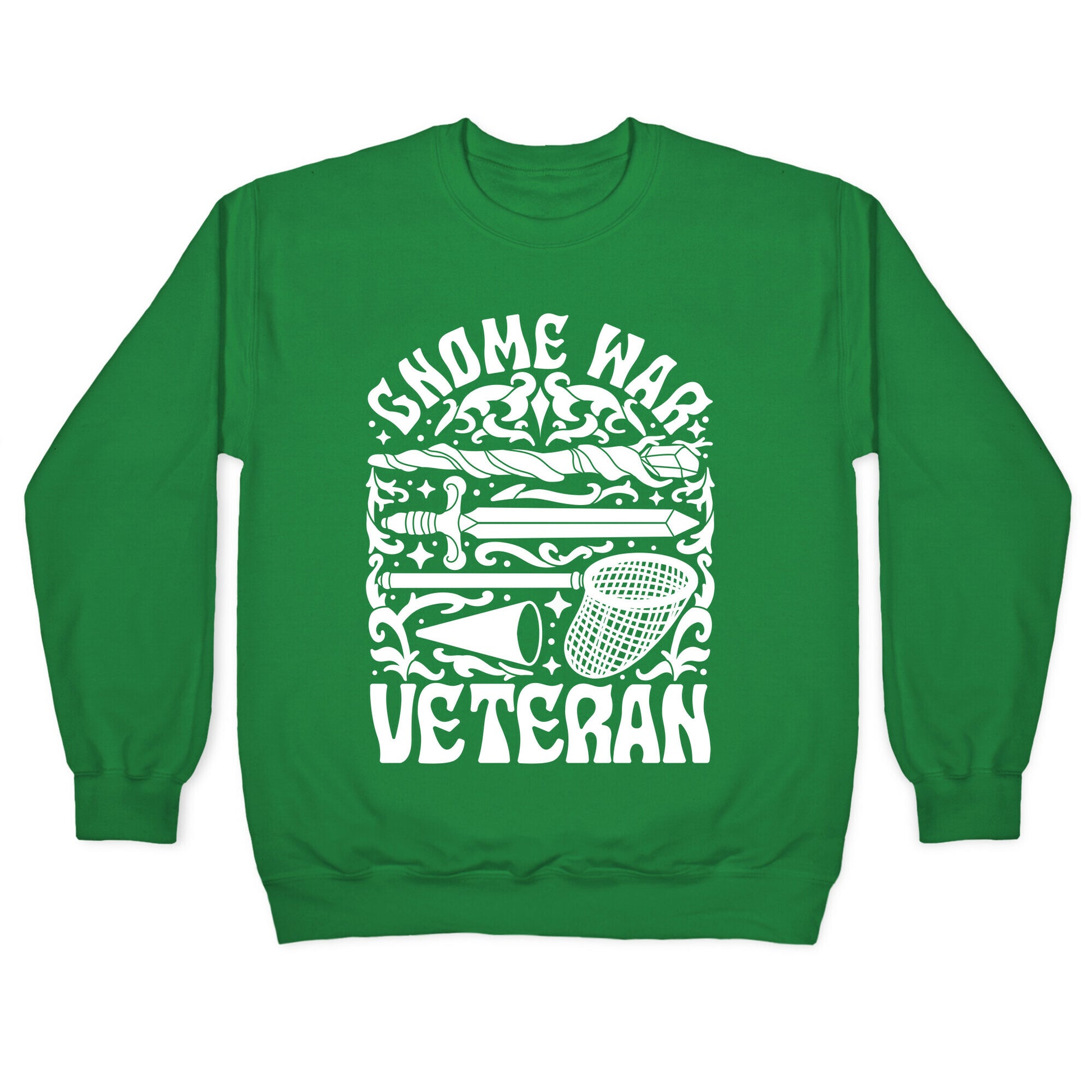 Gnome War Veteran Crewneck Sweatshirt