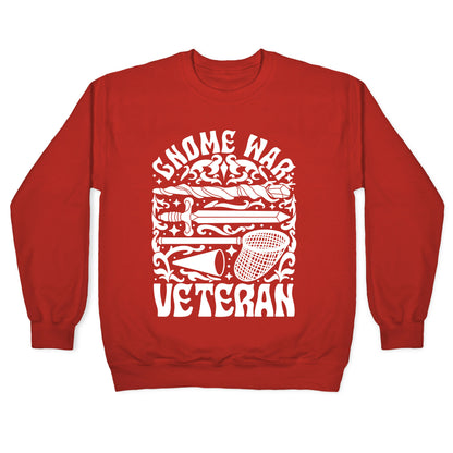 Gnome War Veteran Crewneck Sweatshirt