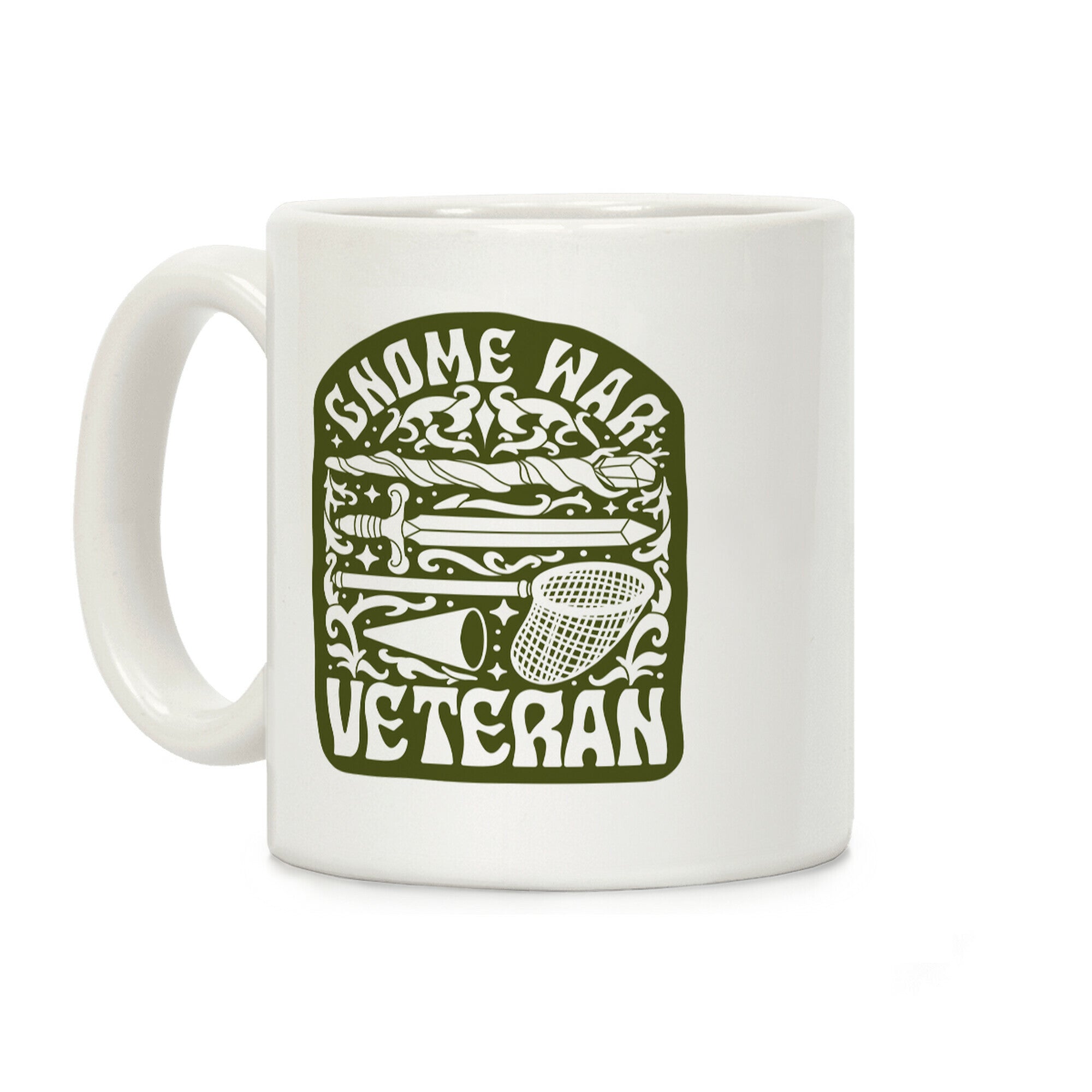 Gnome War Veteran Coffee Mug
