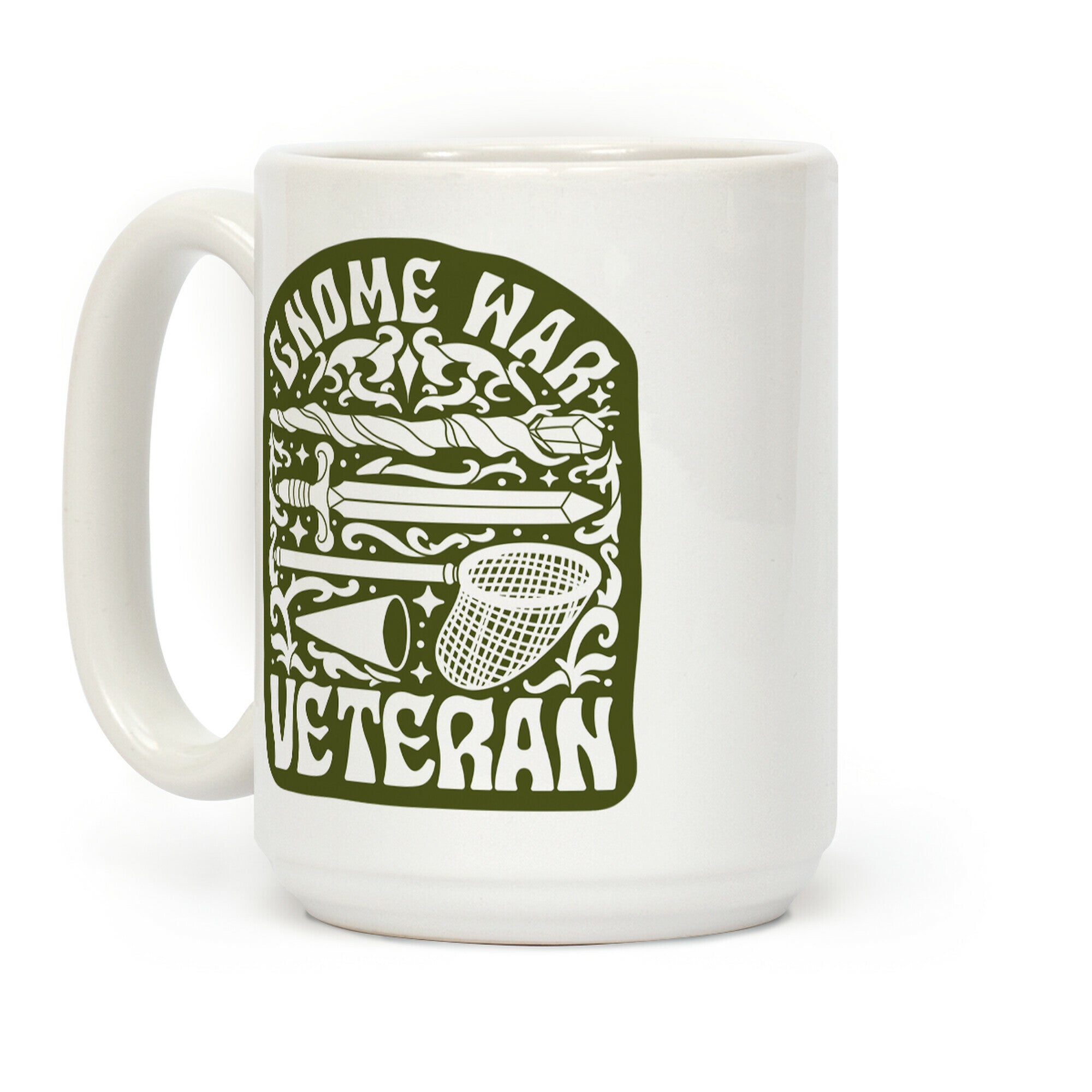 Gnome War Veteran Coffee Mug