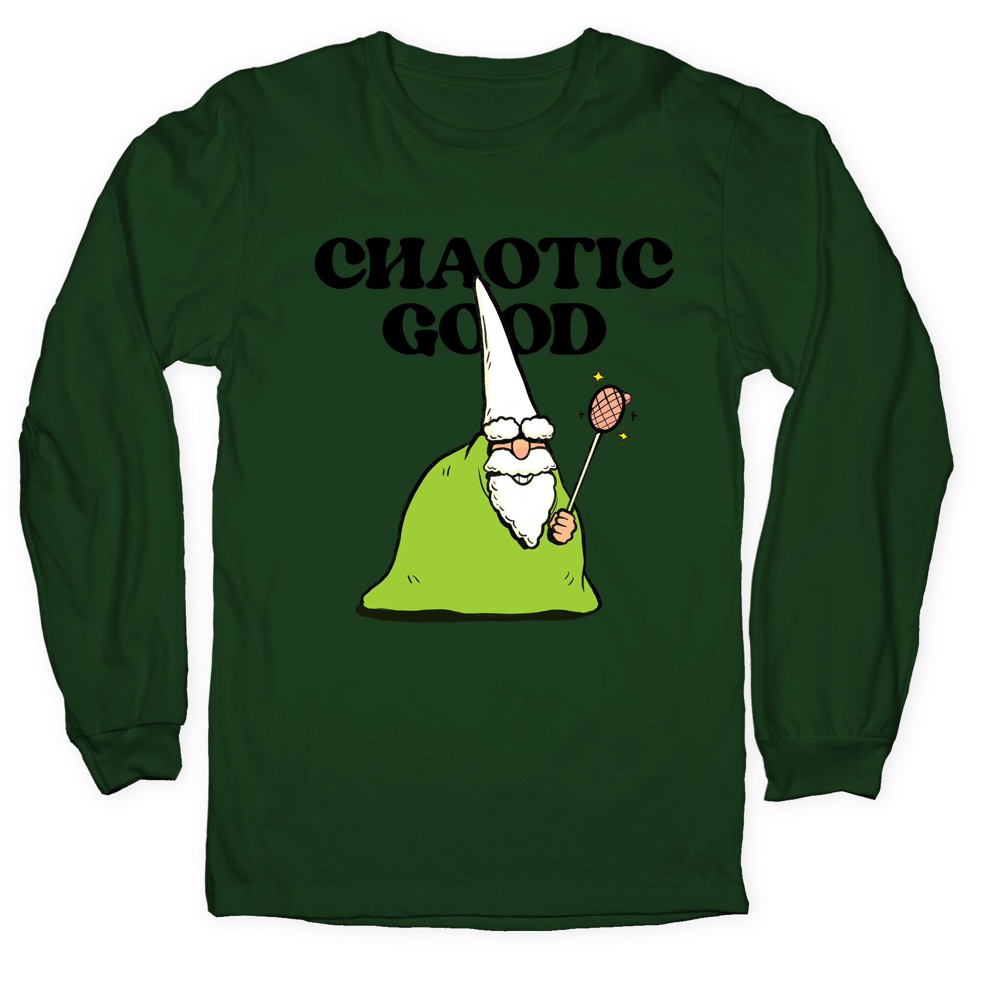 Chaotic Good Gnome Longsleeve Tee