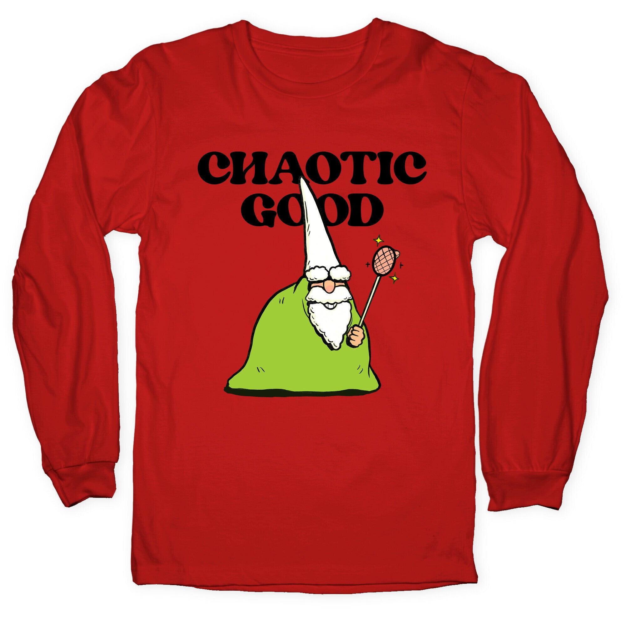 Chaotic Good Gnome Longsleeve Tee