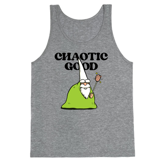 Chaotic Good Gnome Tank Top