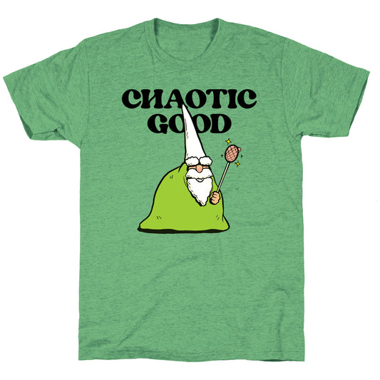 Chaotic Good Gnome Unisex Triblend Tee
