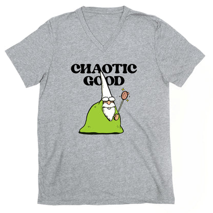 Chaotic Good Gnome V-Neck