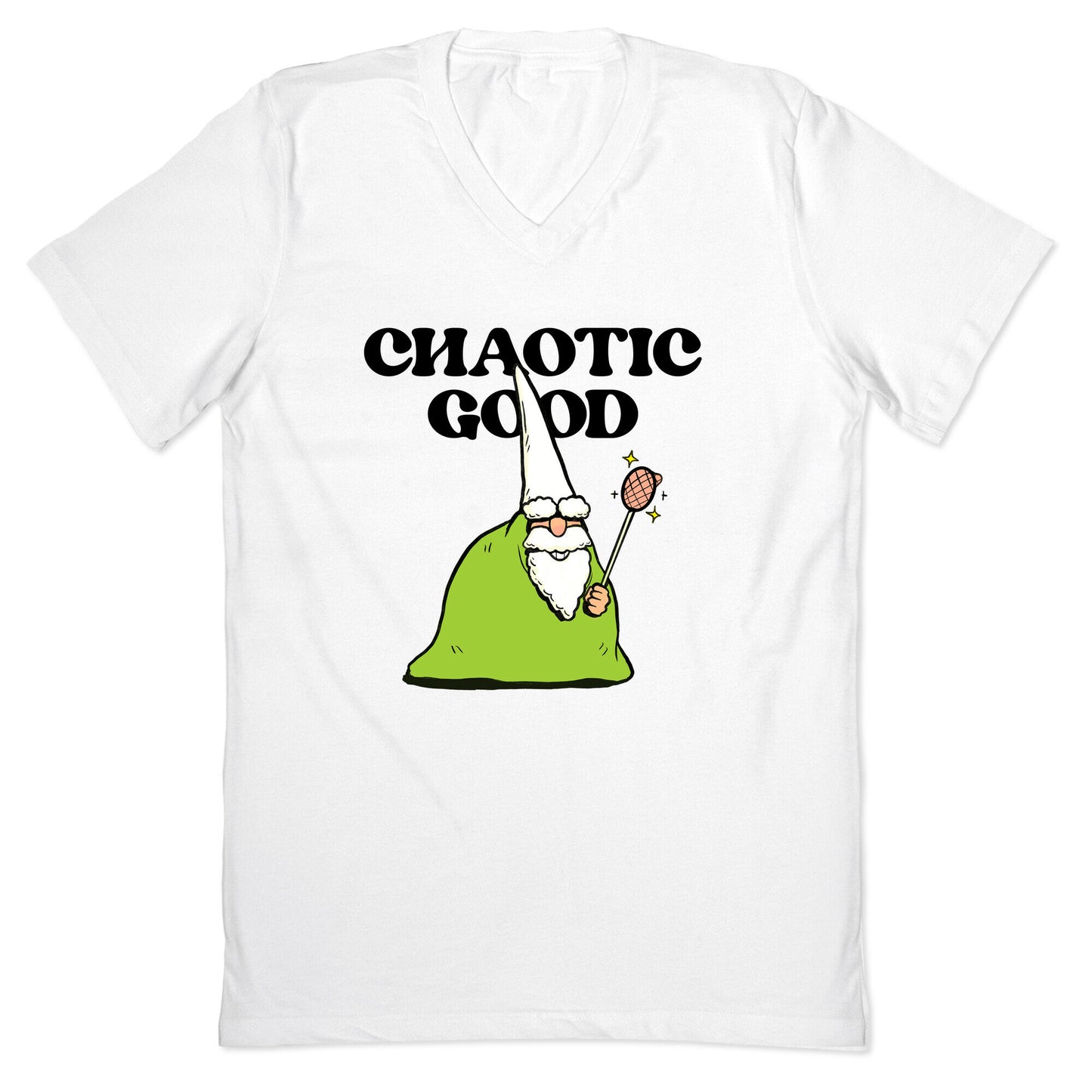 Chaotic Good Gnome V-Neck