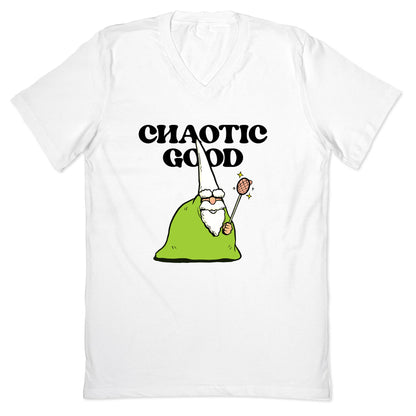 Chaotic Good Gnome V-Neck