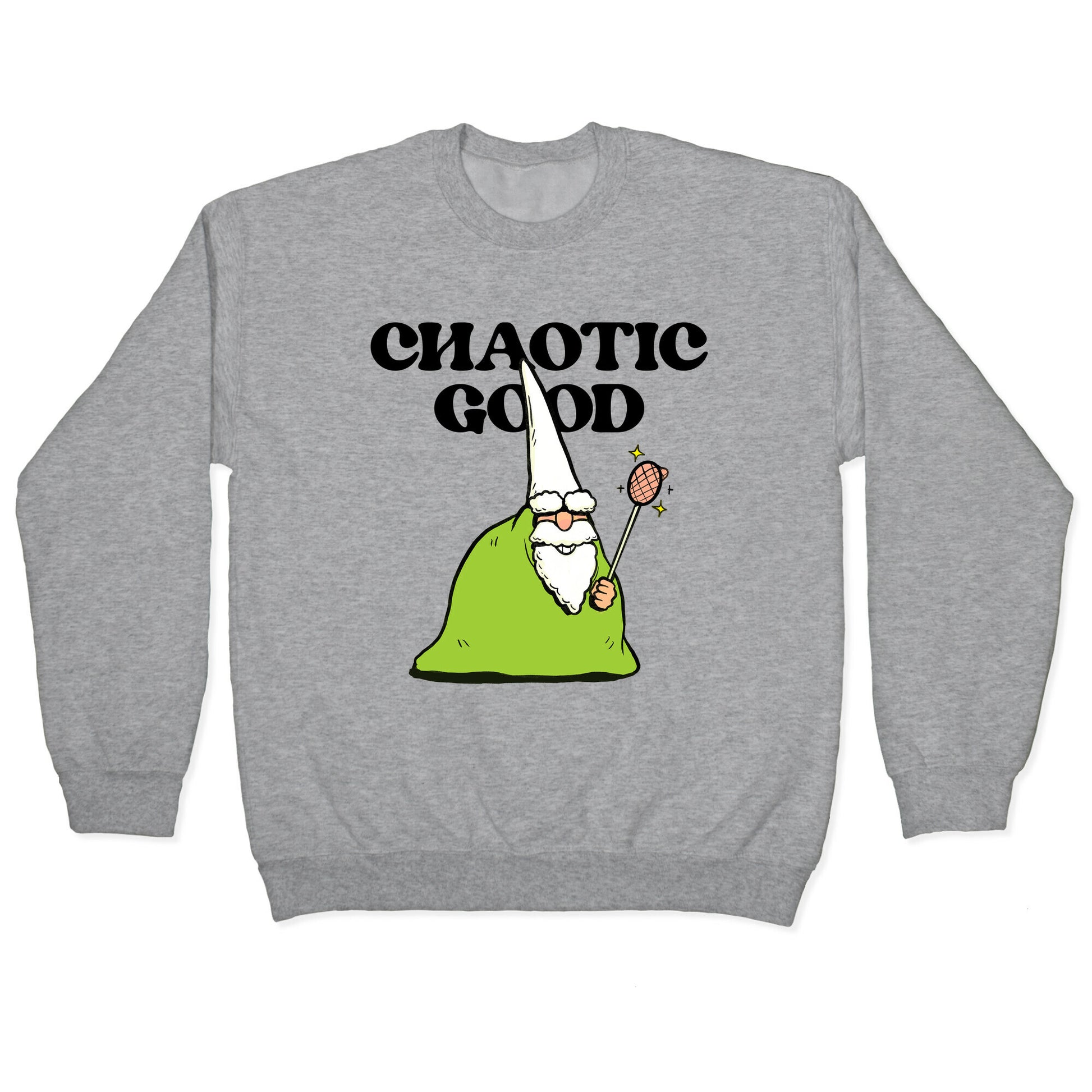 Chaotic Good Gnome Crewneck Sweatshirt