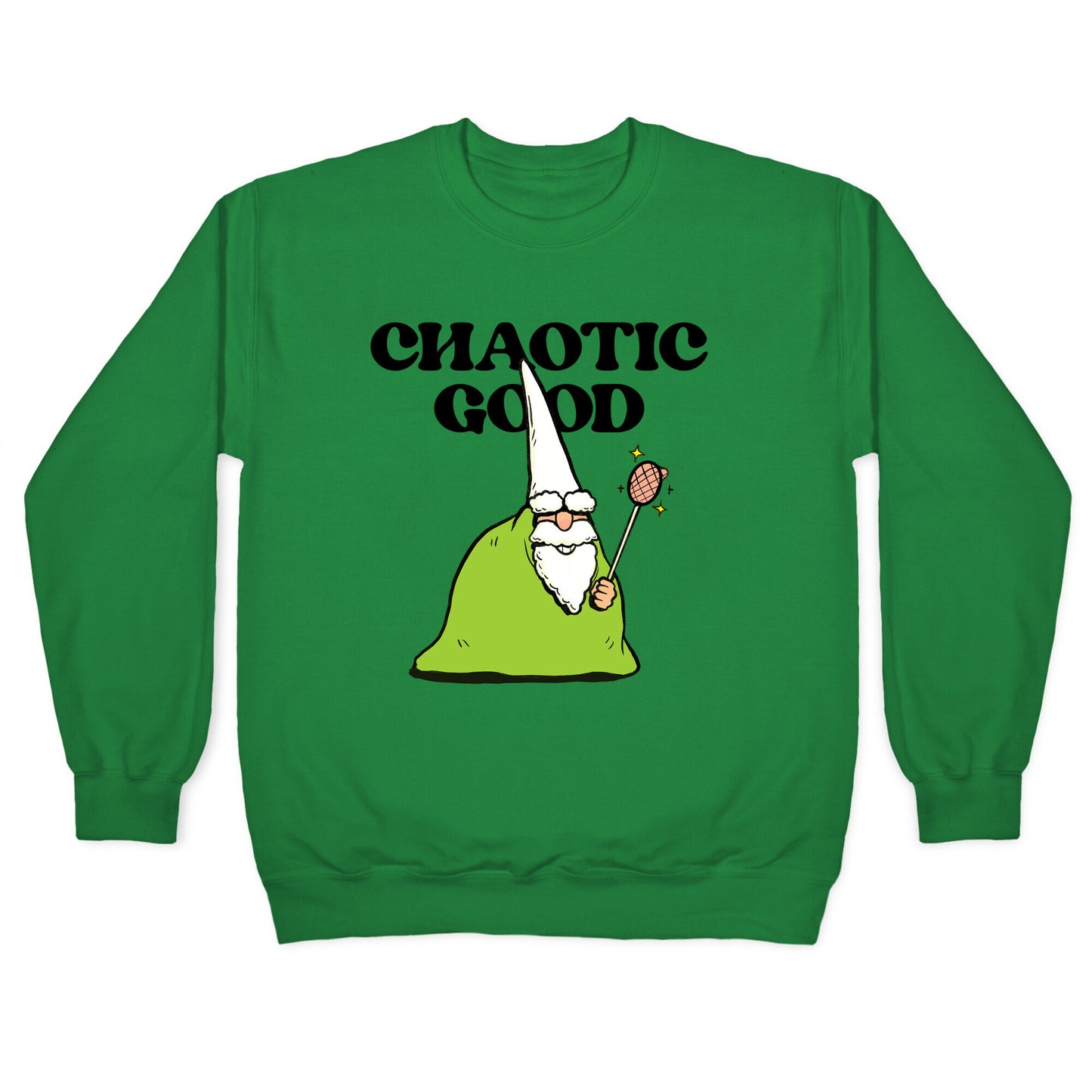 Chaotic Good Gnome Crewneck Sweatshirt