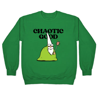 Chaotic Good Gnome Crewneck Sweatshirt