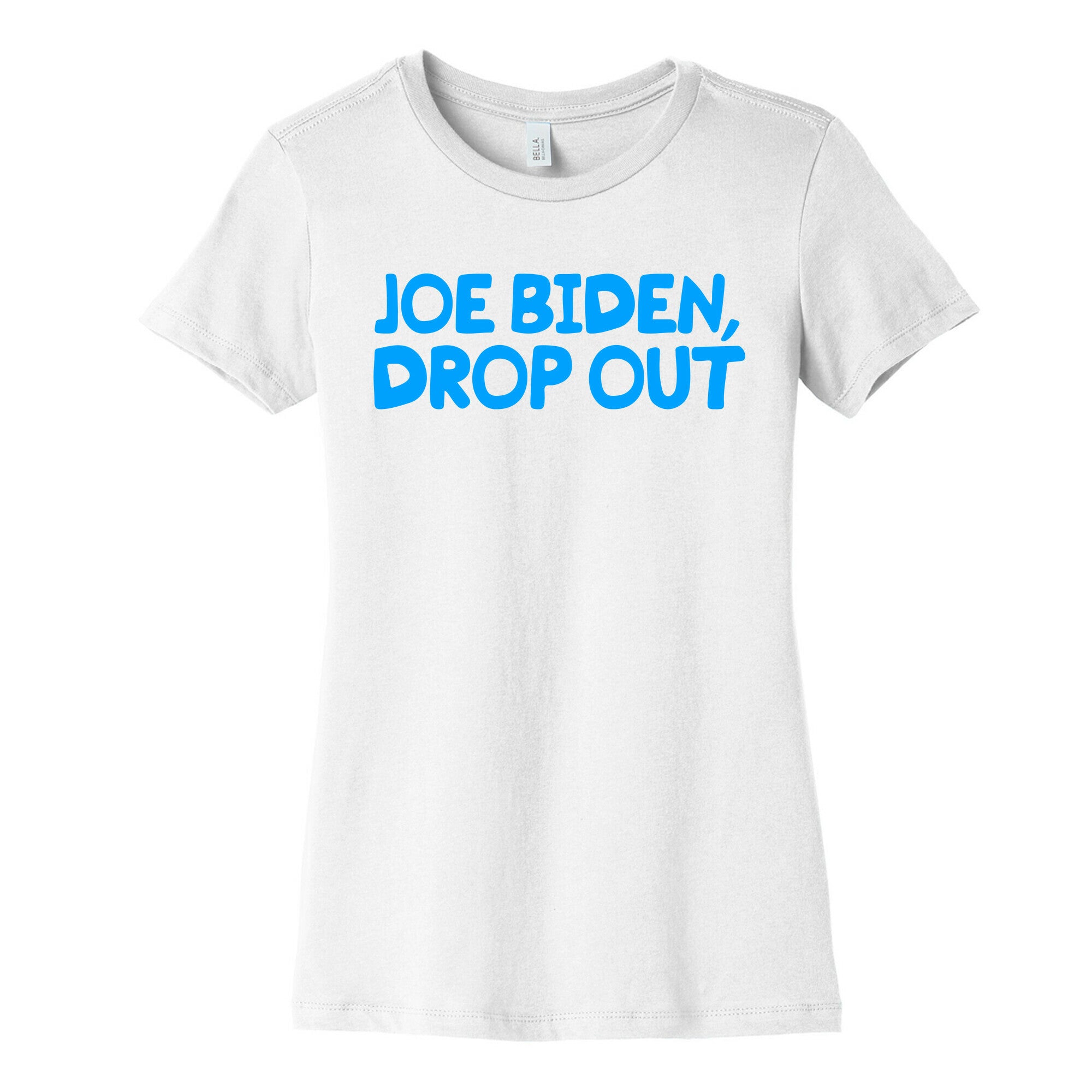 Joe Biden, Drop Out Womens Cotton Tee
