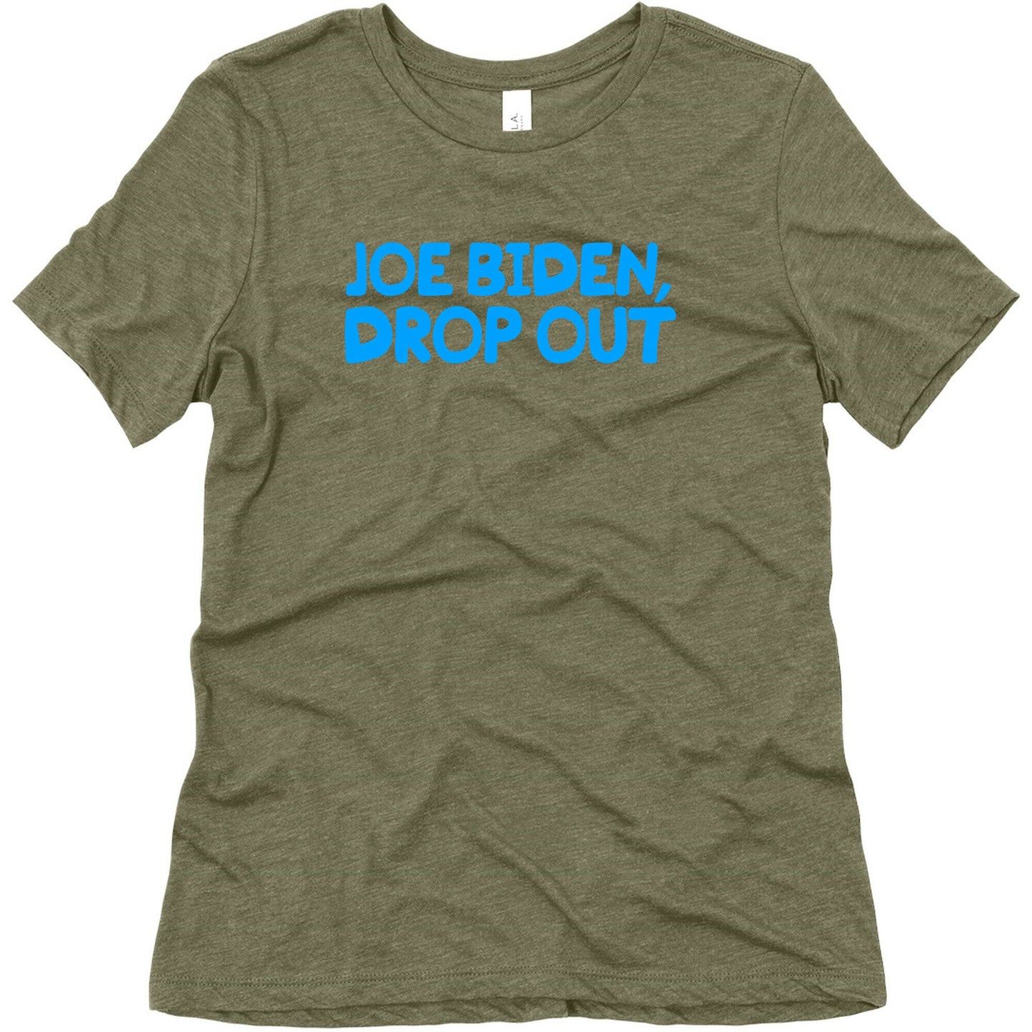 Joe Biden, Drop Out Womens Triblend Tee