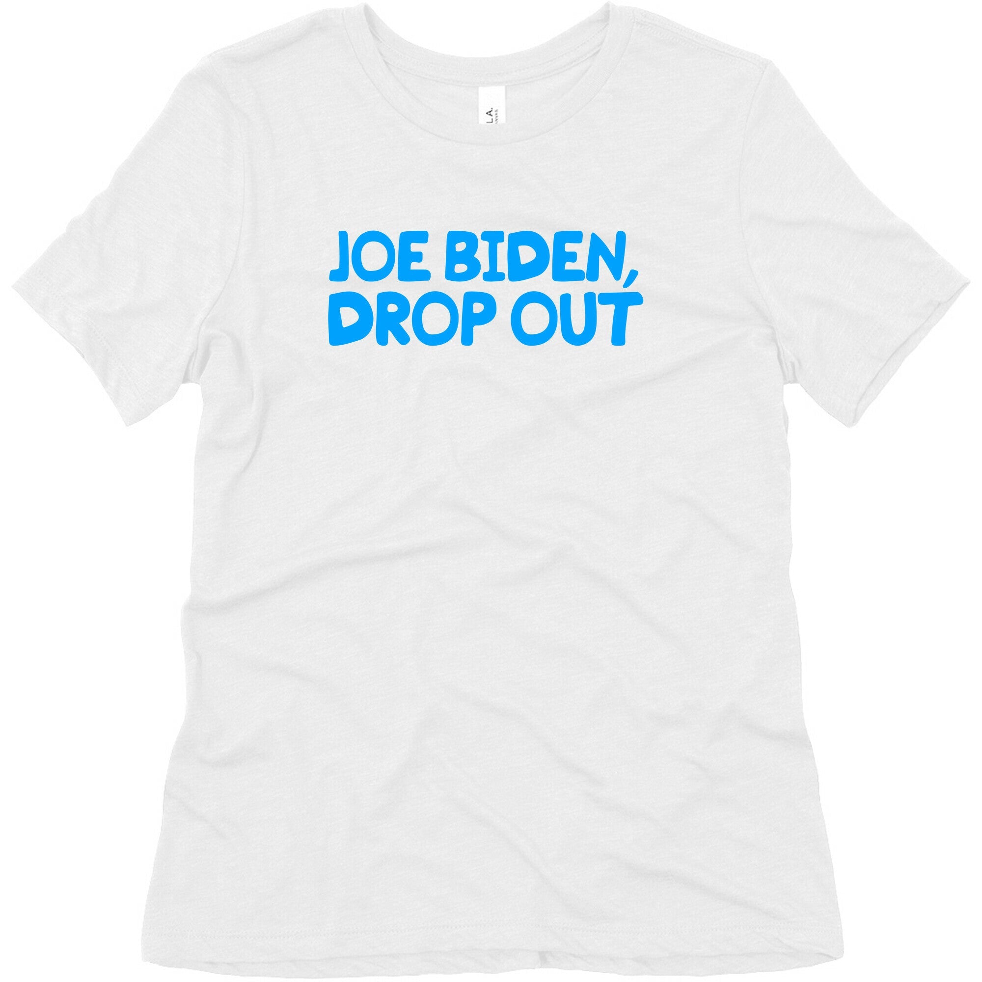 Joe Biden, Drop Out Womens Triblend Tee