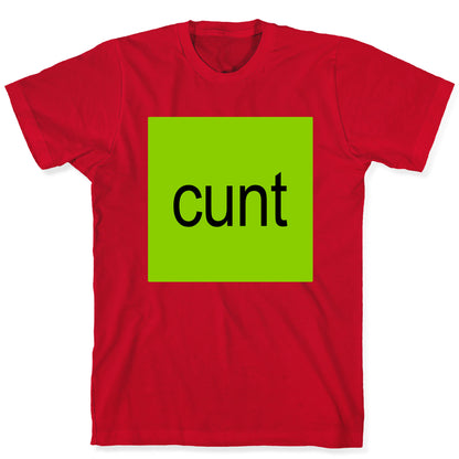 Cunt Brat Parody Charli XCX T-Shirt