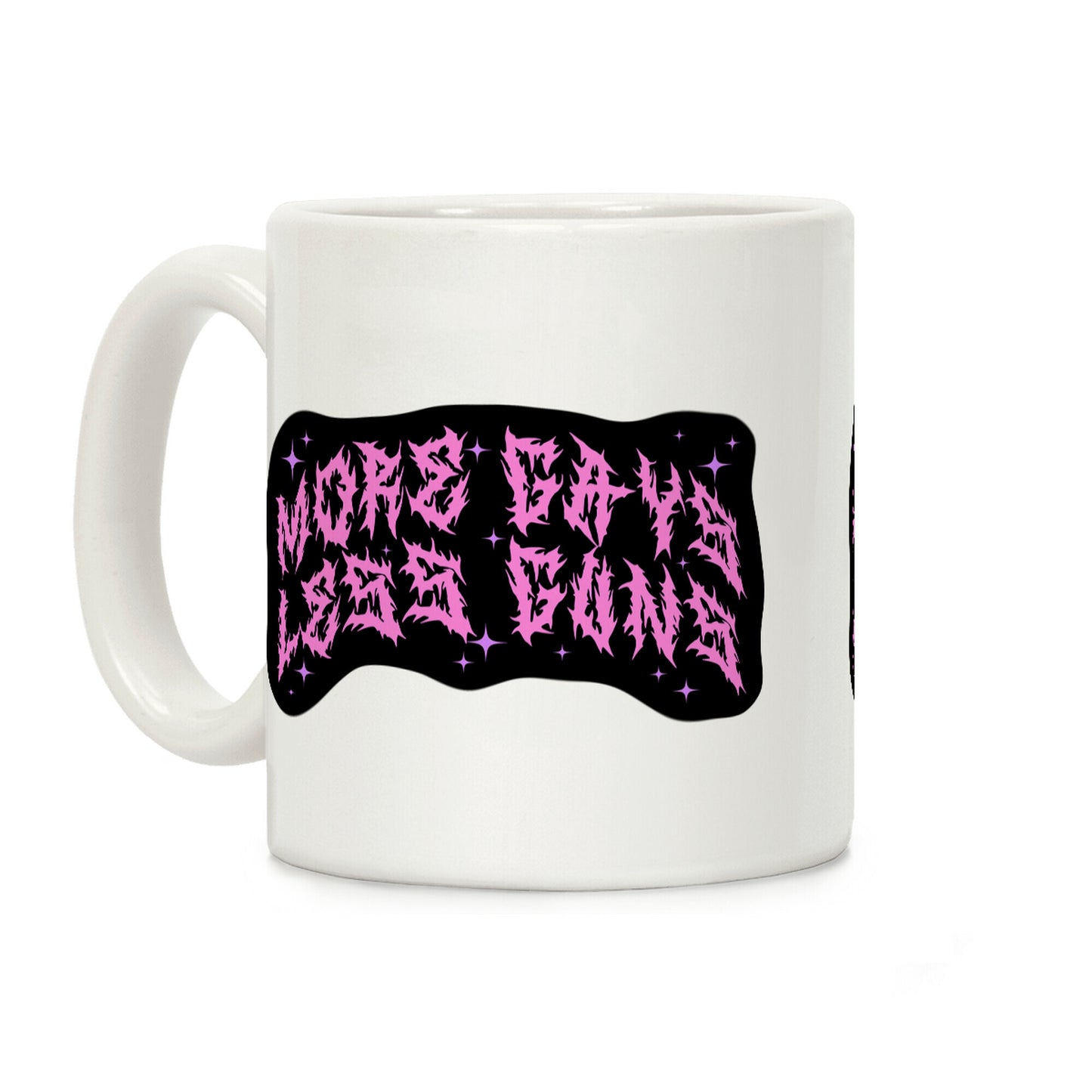 More Gays Less Guns Coffee Mug