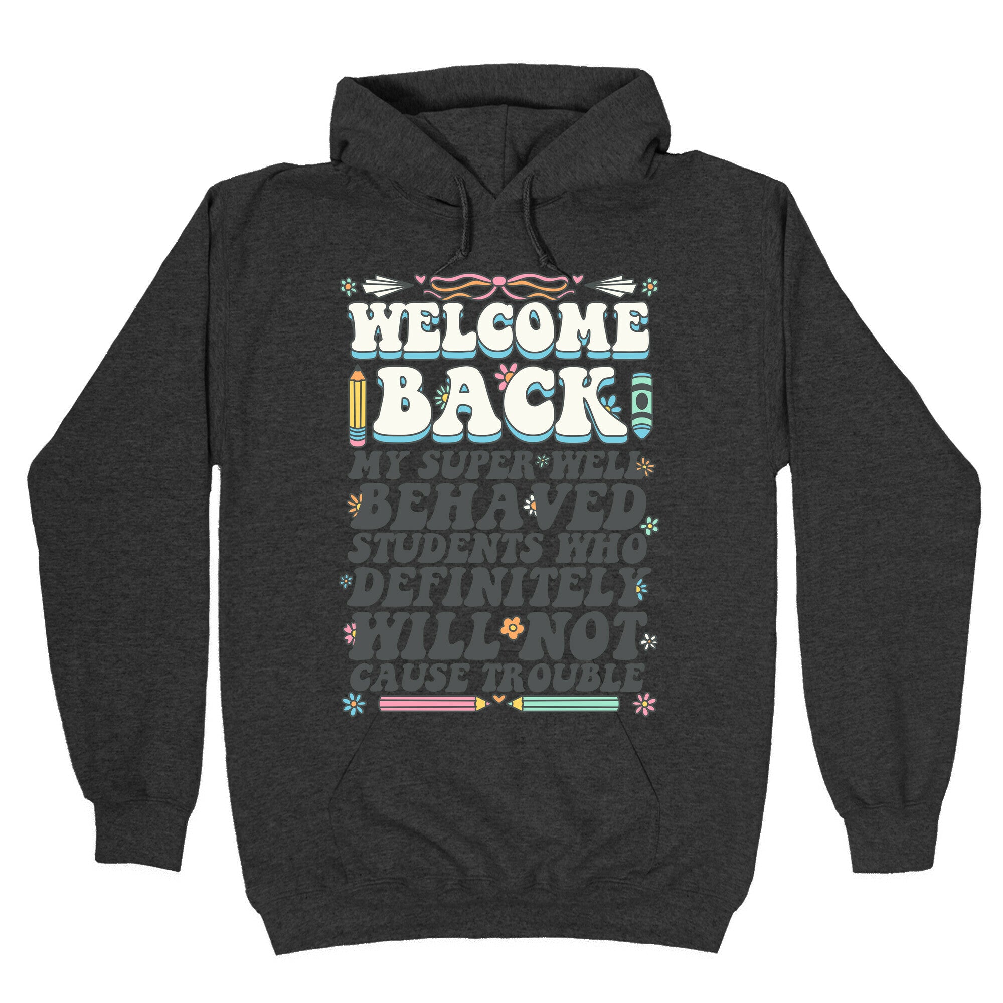 WELCOME BACK MY SUPER WELL BEHAVED STUDENTS Hoodie