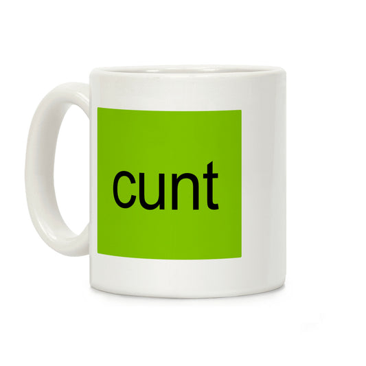 Cunt Brat Parody Charli XCX Coffee Mug