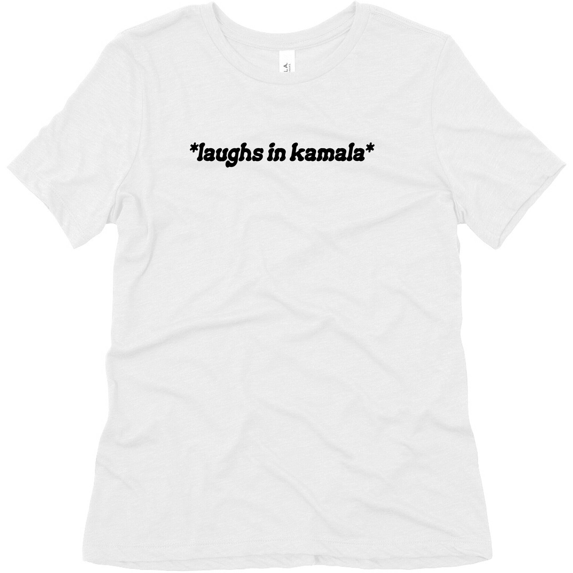 Laughs In Kamala Womens Triblend Tee