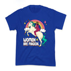 Women are Magical Kamala Harris Unicorn Kids Tee
