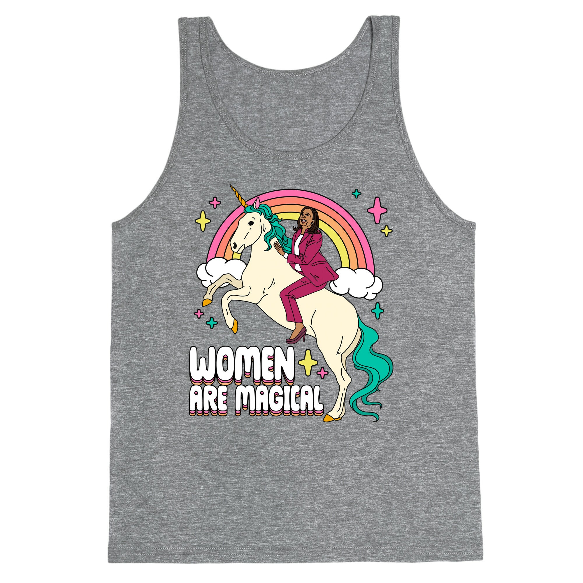 Women are Magical Kamala Harris Unicorn Tank Top