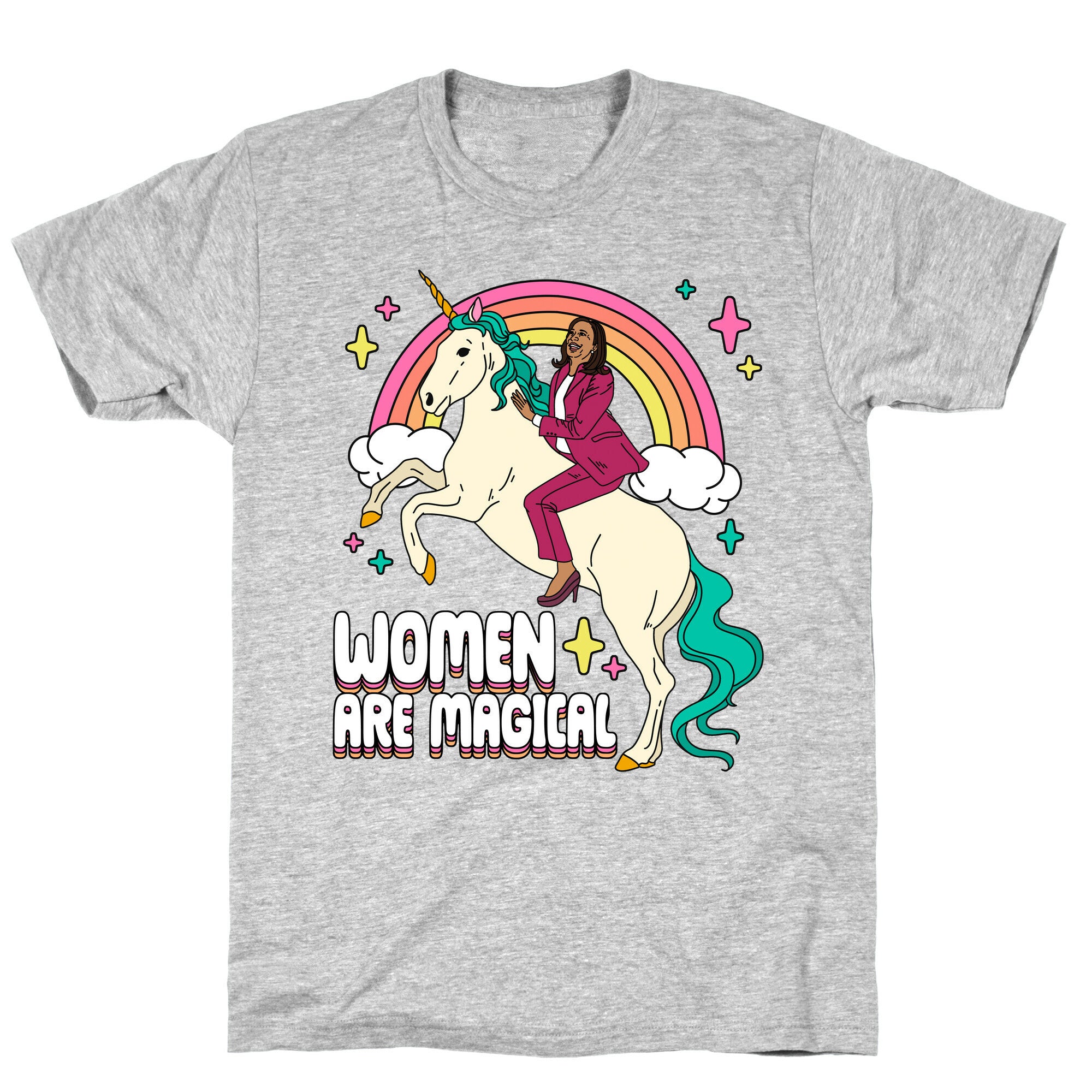 Women are Magical Kamala Harris Unicorn T-Shirt