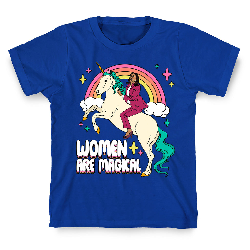 Women are Magical Kamala Harris Unicorn T-Shirt