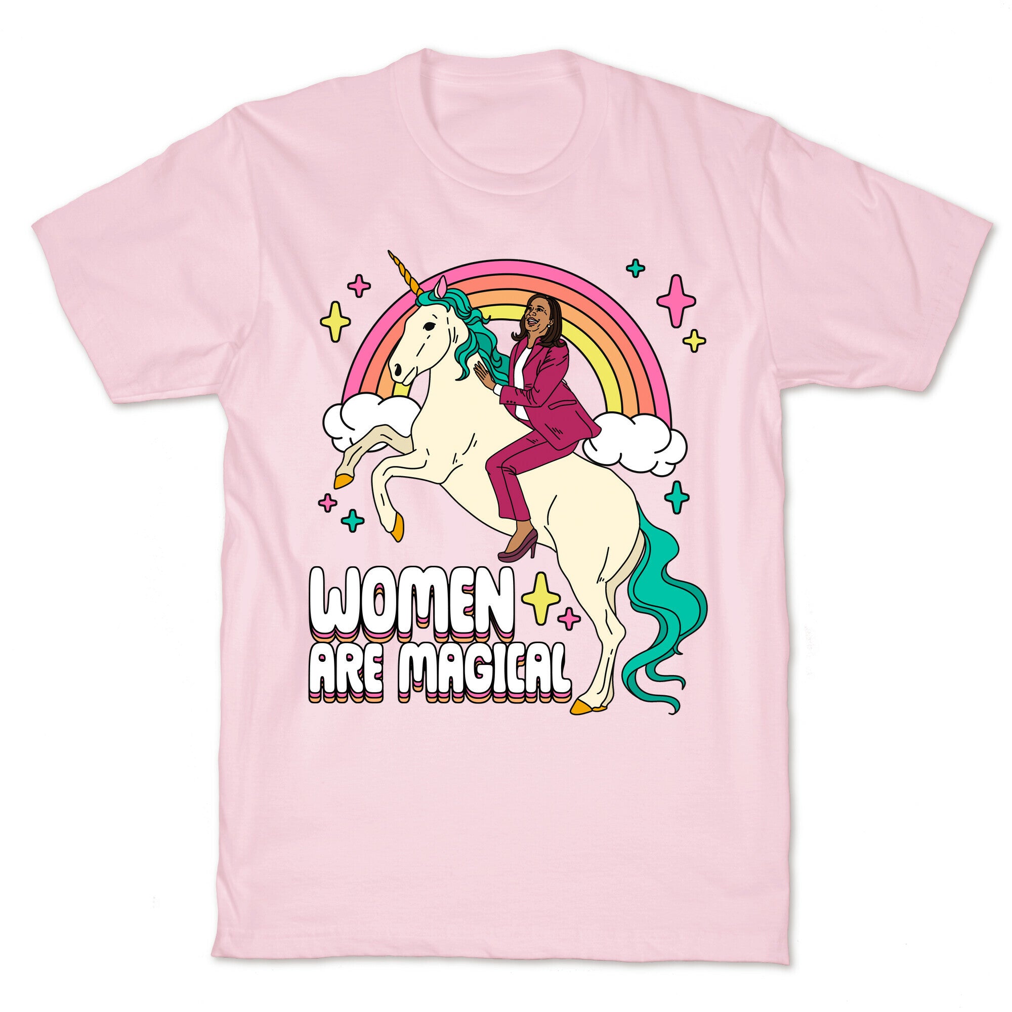Women are Magical Kamala Harris Unicorn T-Shirt