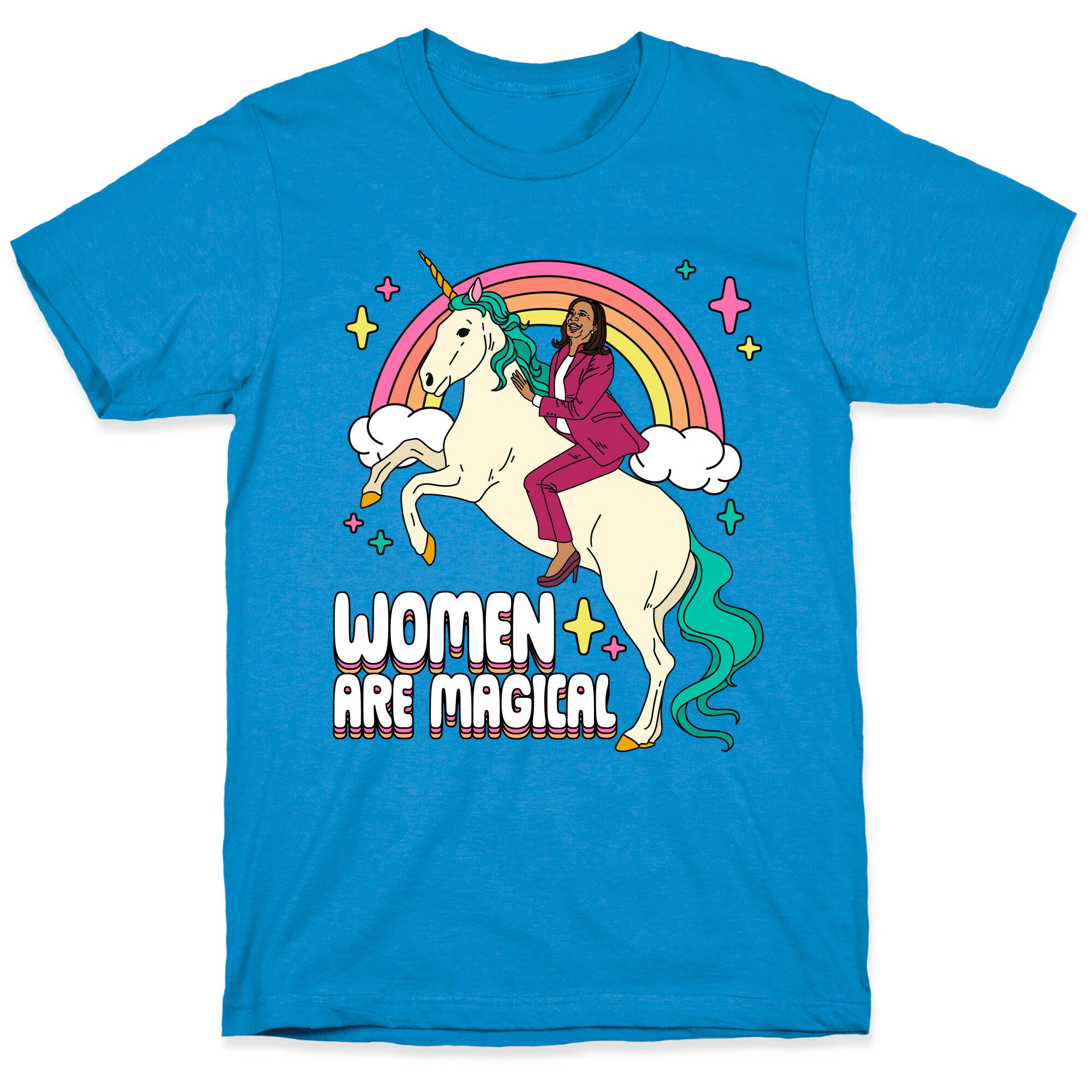 Women are Magical Kamala Harris Unicorn T-Shirt