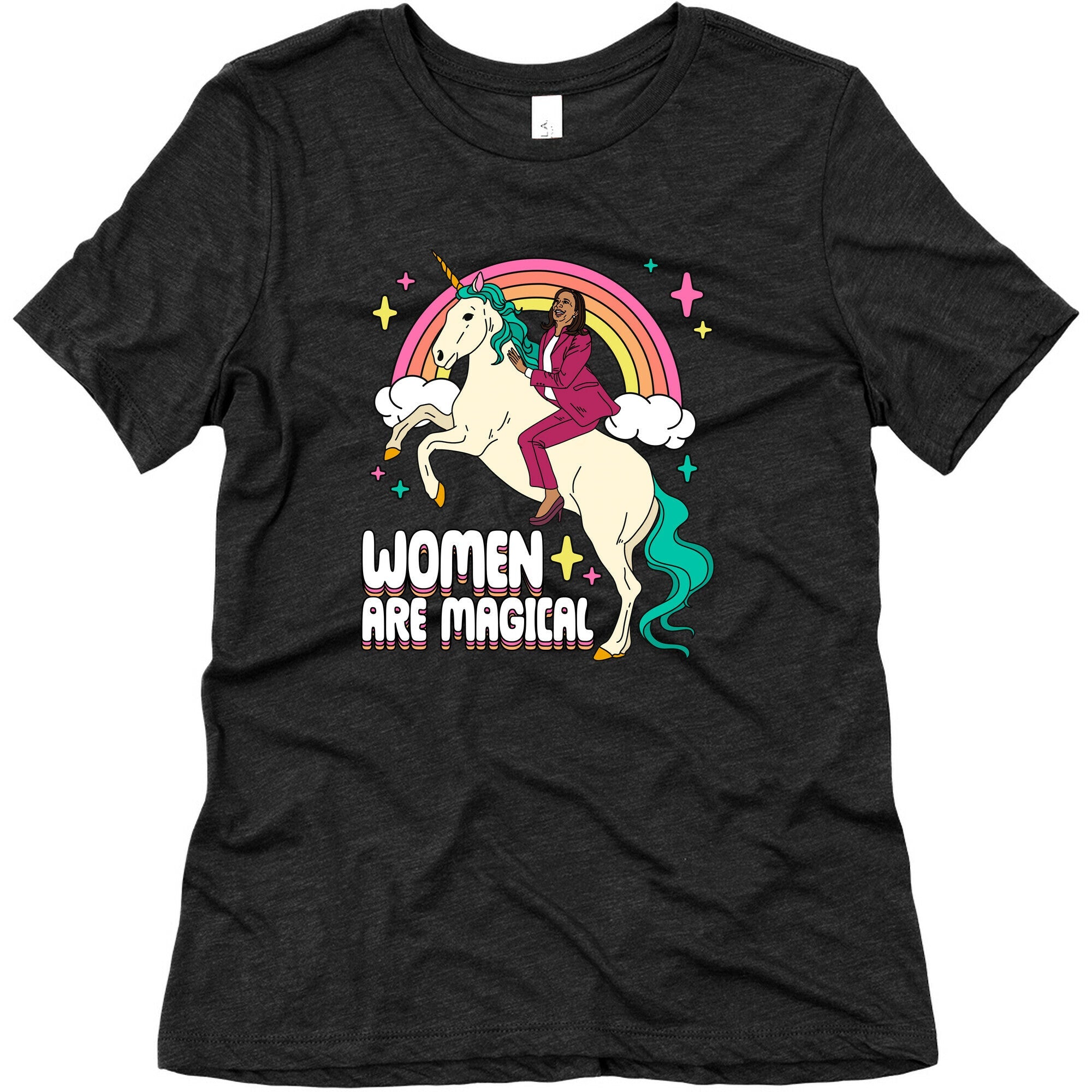 Women are Magical Kamala Harris Unicorn Womens Triblend Tee
