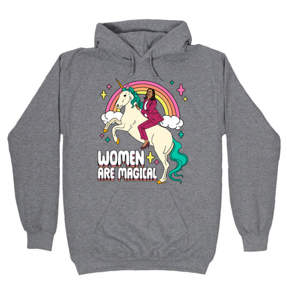 Women are Magical Kamala Harris Unicorn Hoodie