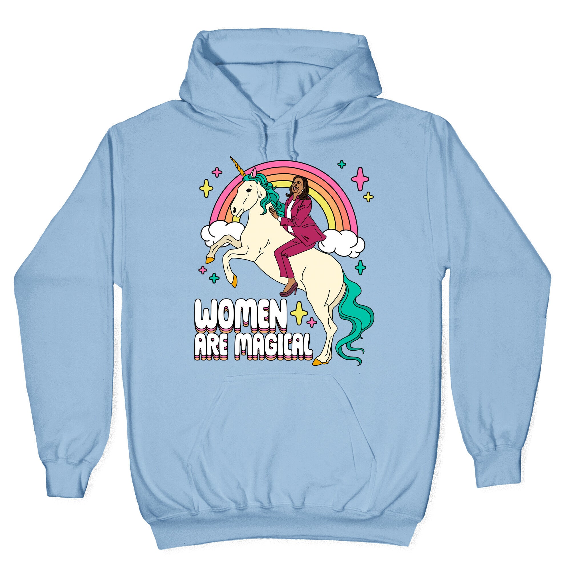 Women are Magical Kamala Harris Unicorn Hoodie