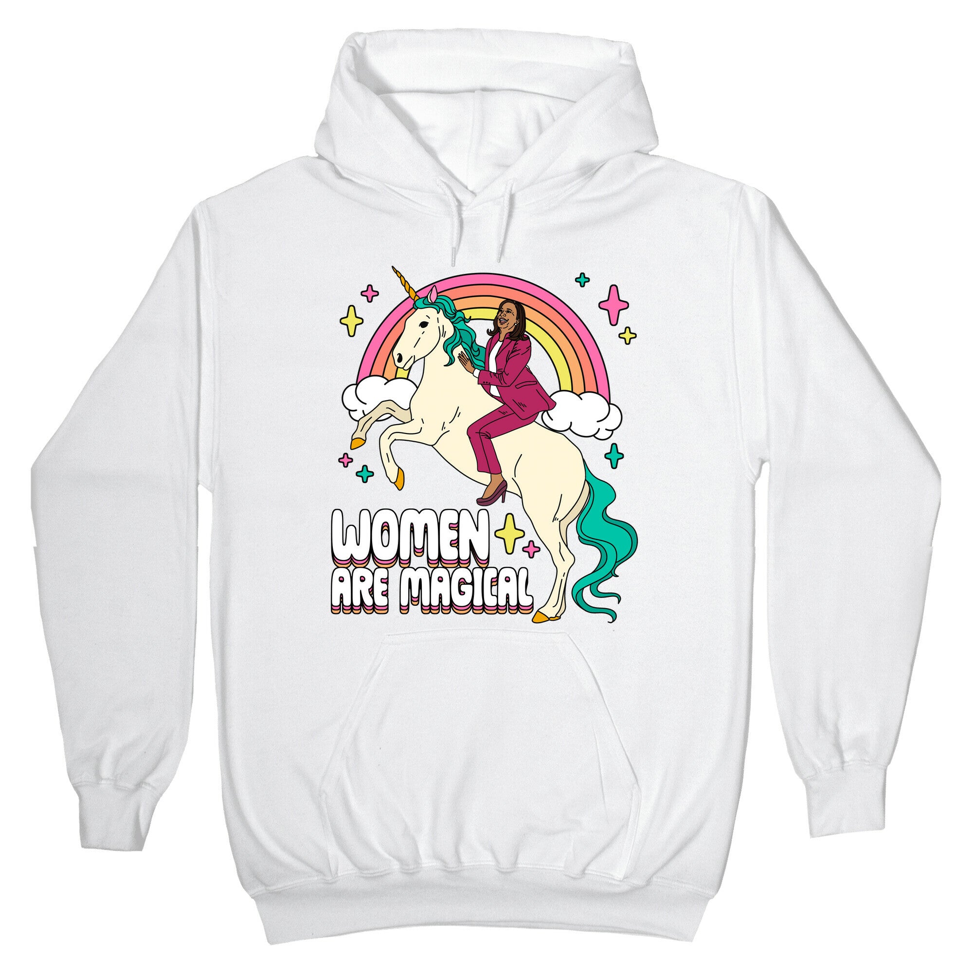Women are Magical Kamala Harris Unicorn Hoodie