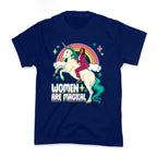Women are Magical Kamala Harris Unicorn Kids Tee