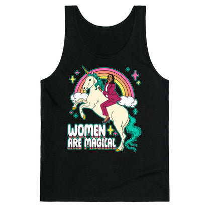 Women are Magical Kamala Harris Unicorn Tank Top