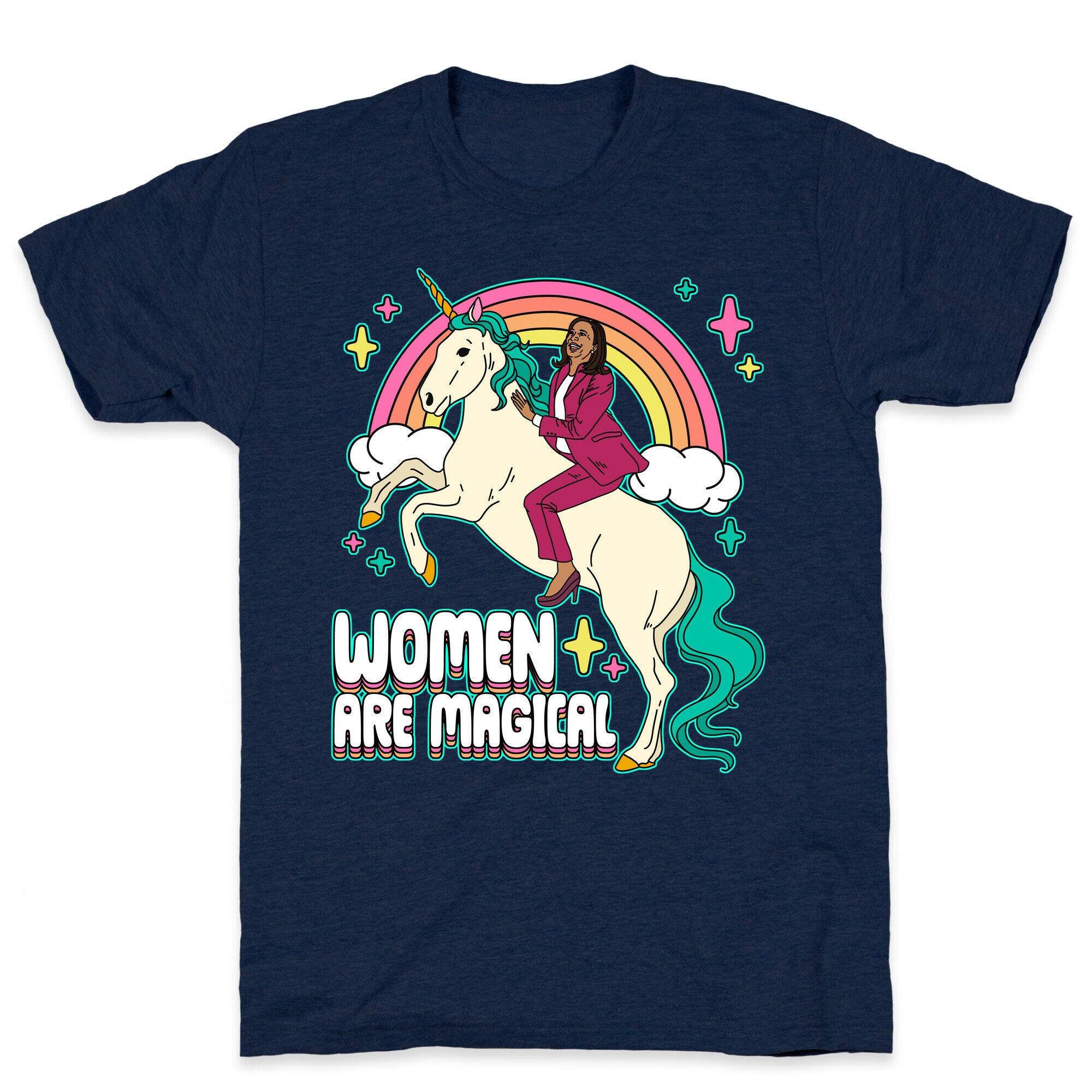 Women are Magical Kamala Harris Unicorn T-Shirt
