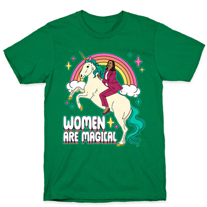 Women are Magical Kamala Harris Unicorn T-Shirt