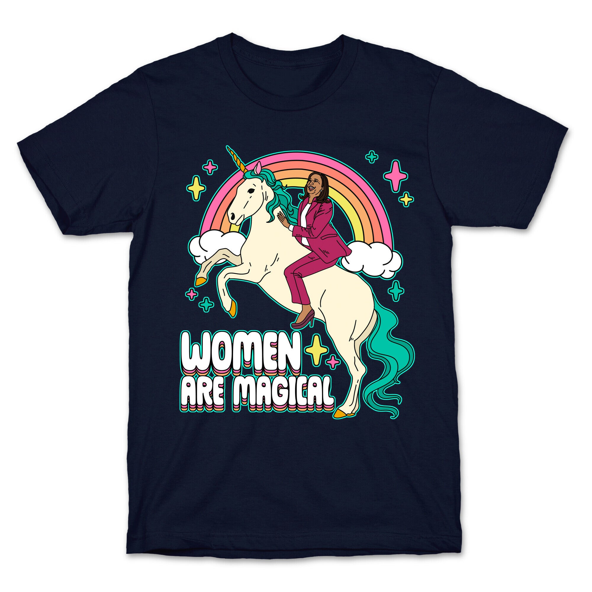 Women are Magical Kamala Harris Unicorn T-Shirt