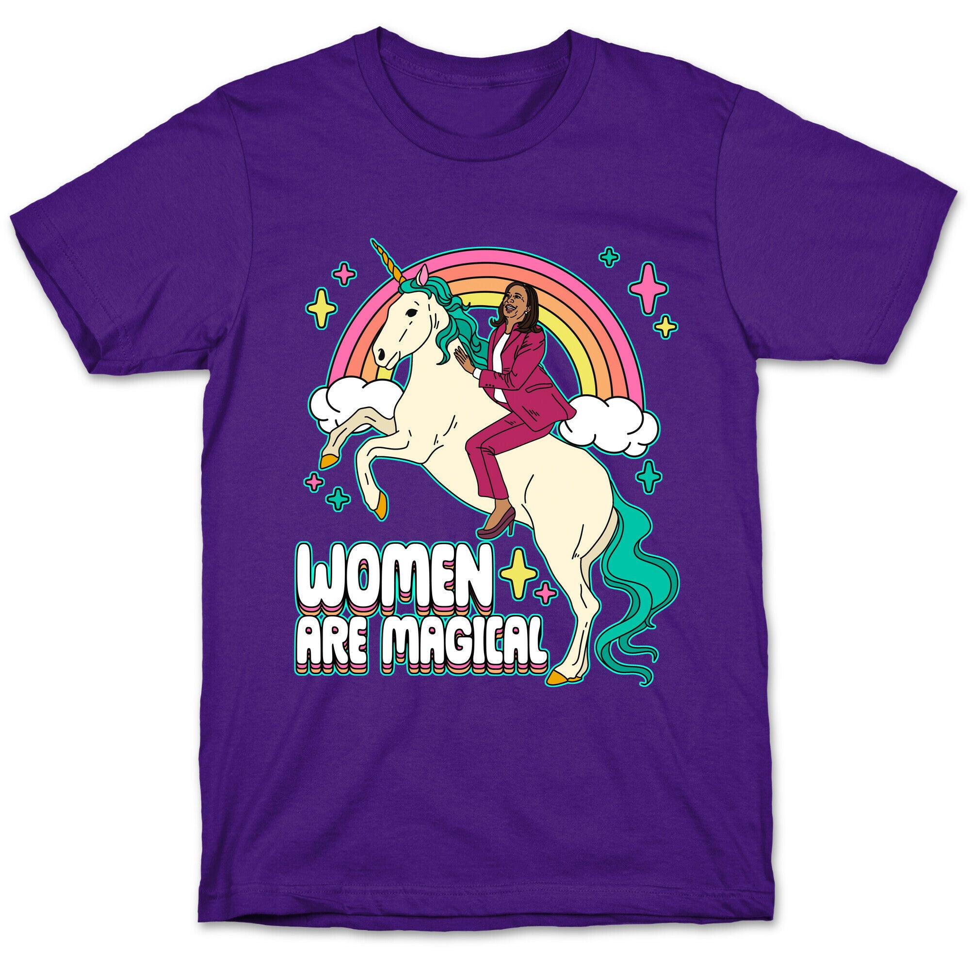 Women are Magical Kamala Harris Unicorn T-Shirt