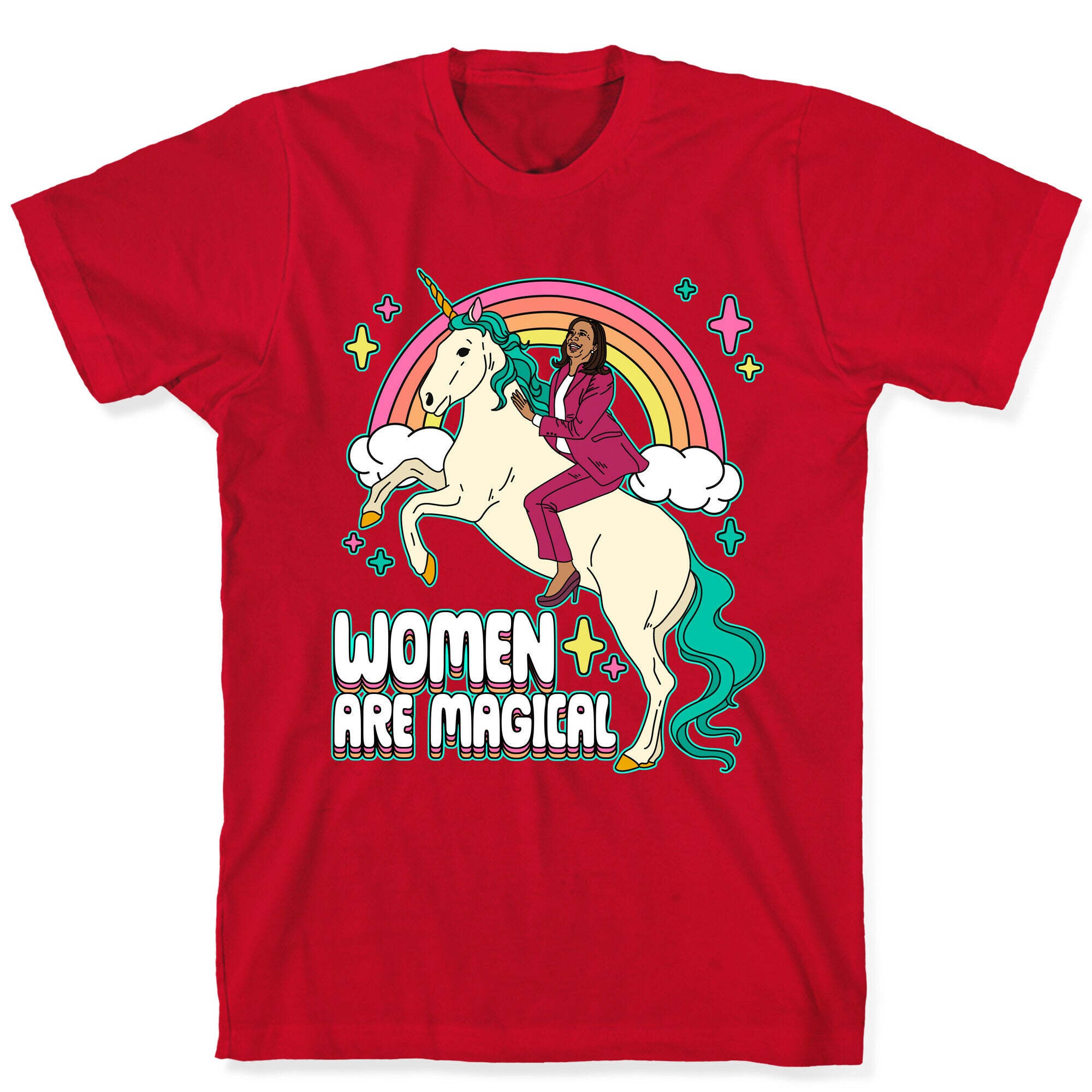 Women are Magical Kamala Harris Unicorn T-Shirt
