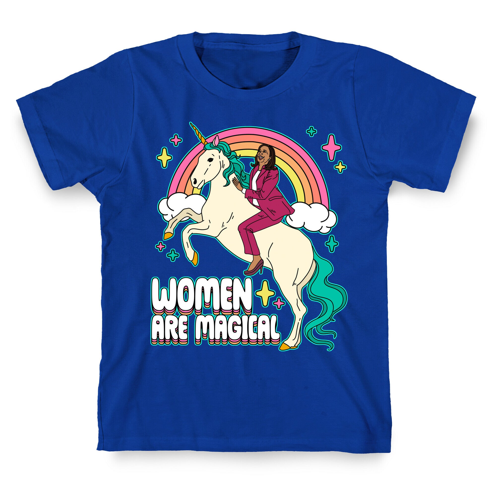 Women are Magical Kamala Harris Unicorn T-Shirt