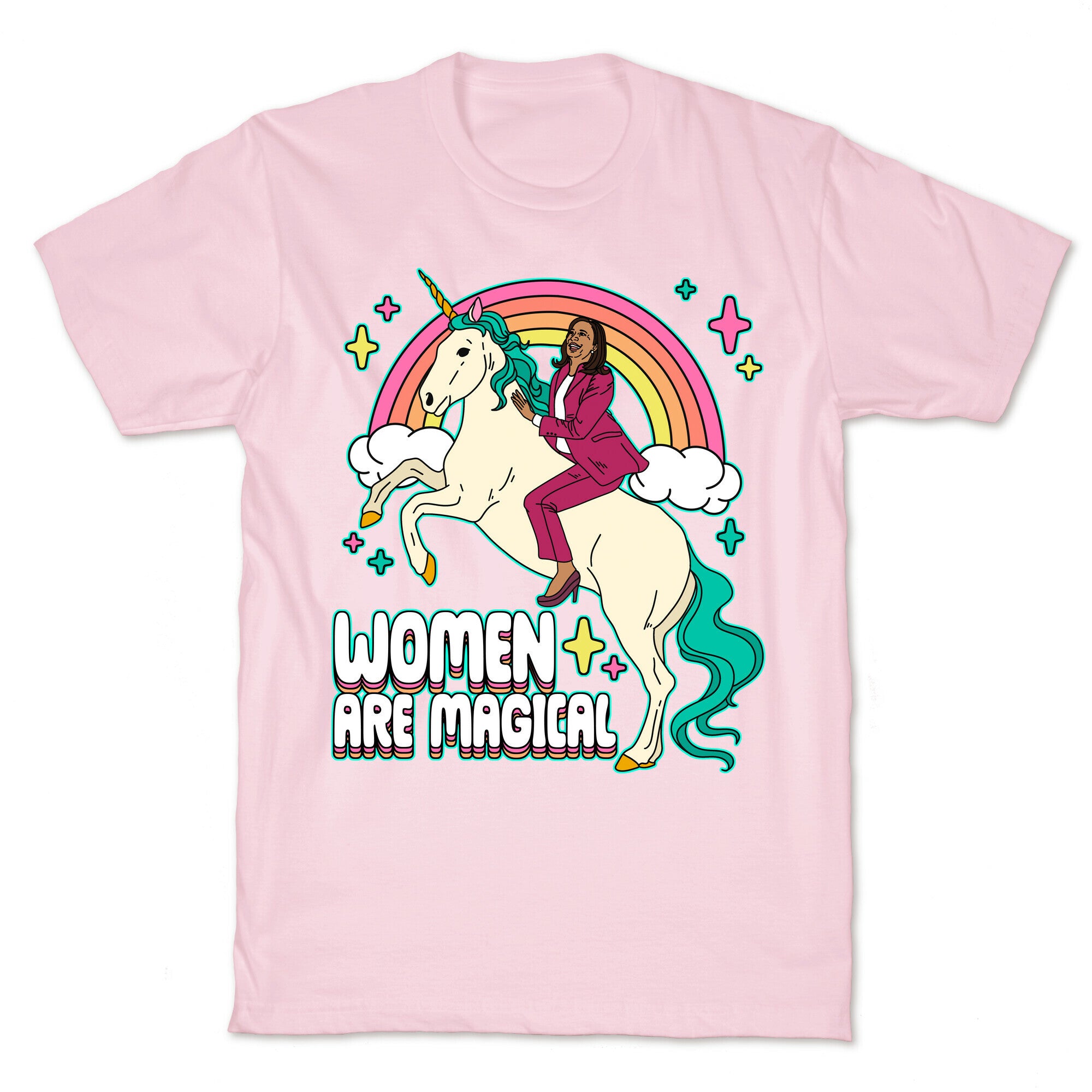 Women are Magical Kamala Harris Unicorn T-Shirt