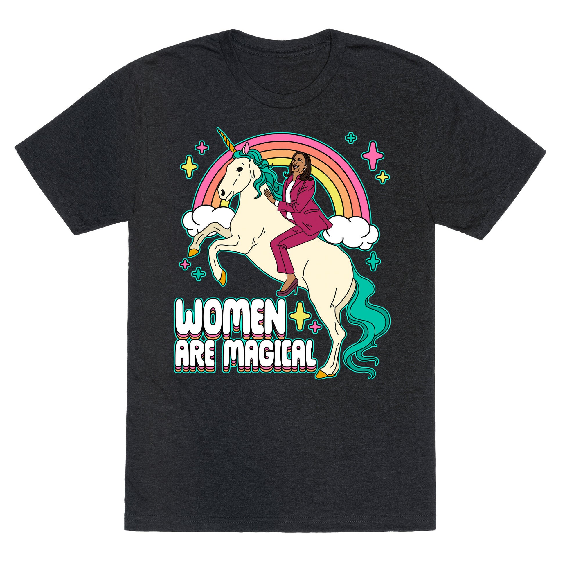 Women are Magical Kamala Harris Unicorn Unisex Triblend Tee