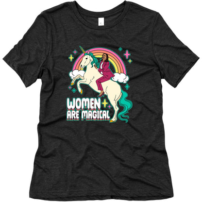 Women are Magical Kamala Harris Unicorn Womens Triblend Tee