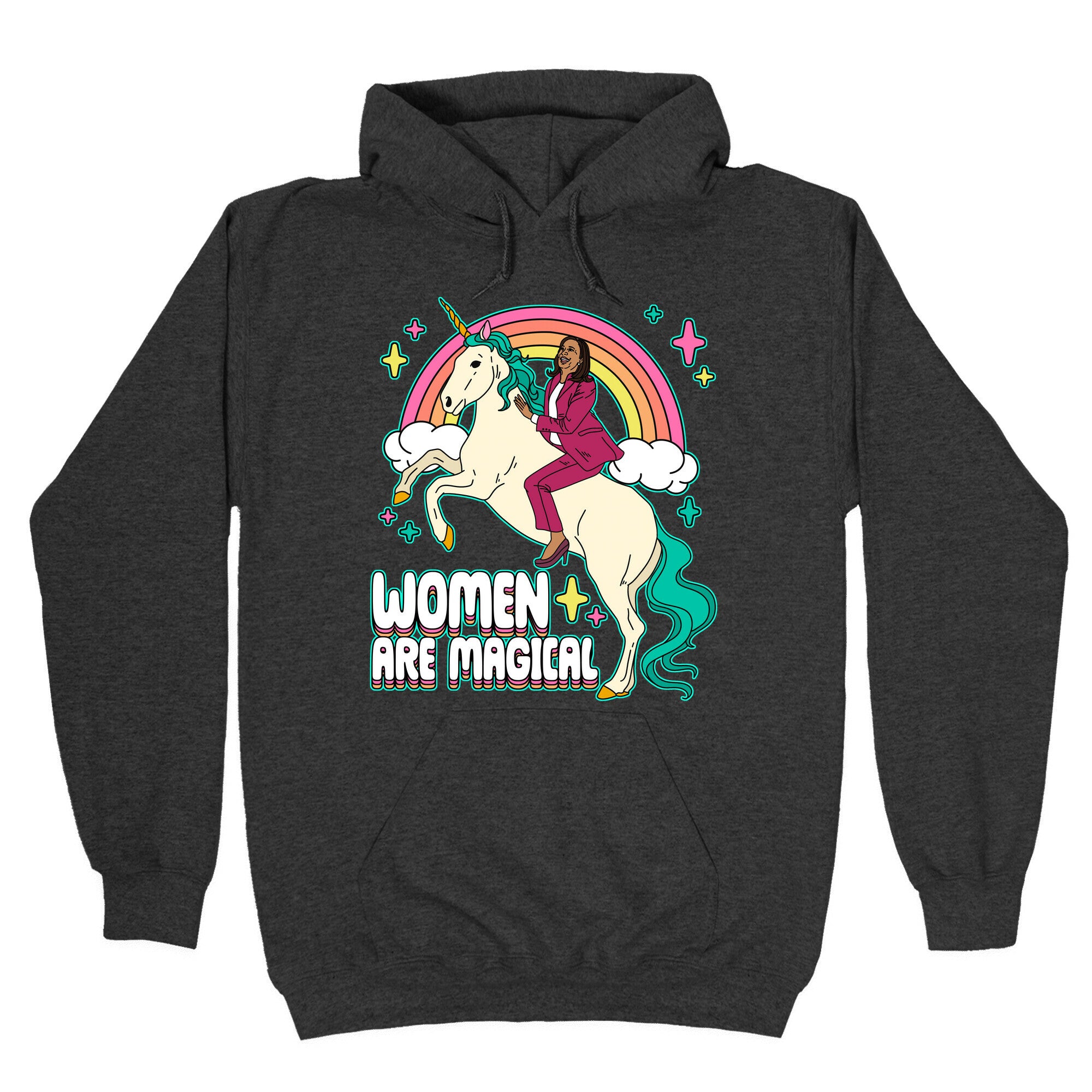 Women are Magical Kamala Harris Unicorn Hoodie