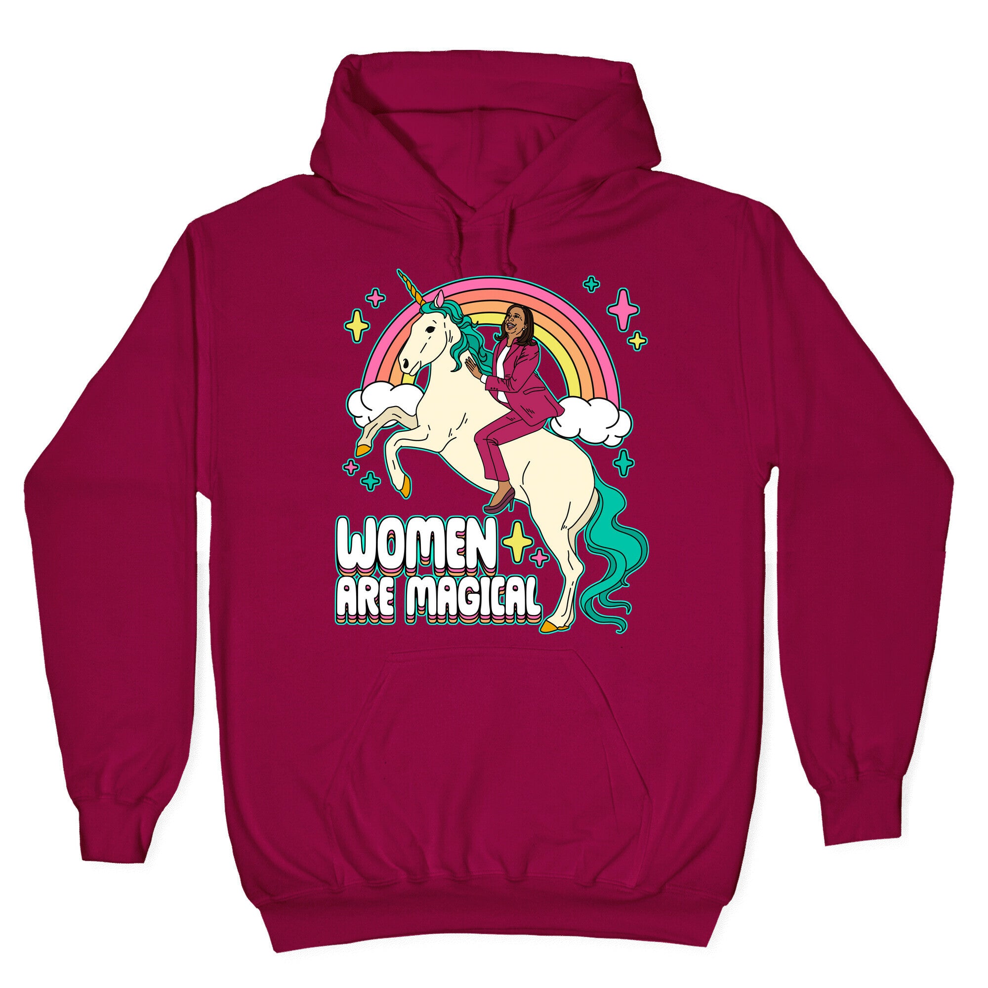 Women are Magical Kamala Harris Unicorn Hoodie