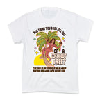 You think you just fell out of a coconut tree? Kamala Harris Kids Tee