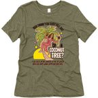 You think you just fell out of a coconut tree? Kamala Harris Womens Triblend Tee