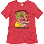 You think you just fell out of a coconut tree? Kamala Harris Womens Triblend Tee