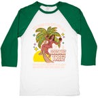 You think you just fell out of a coconut tree? Kamala Harris Baseball Tee