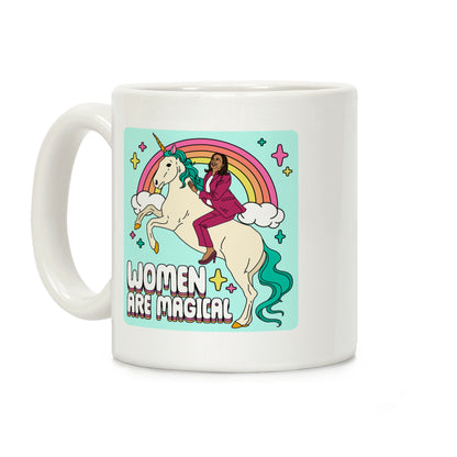 Women are Magical Kamala Harris Unicorn Coffee Mug